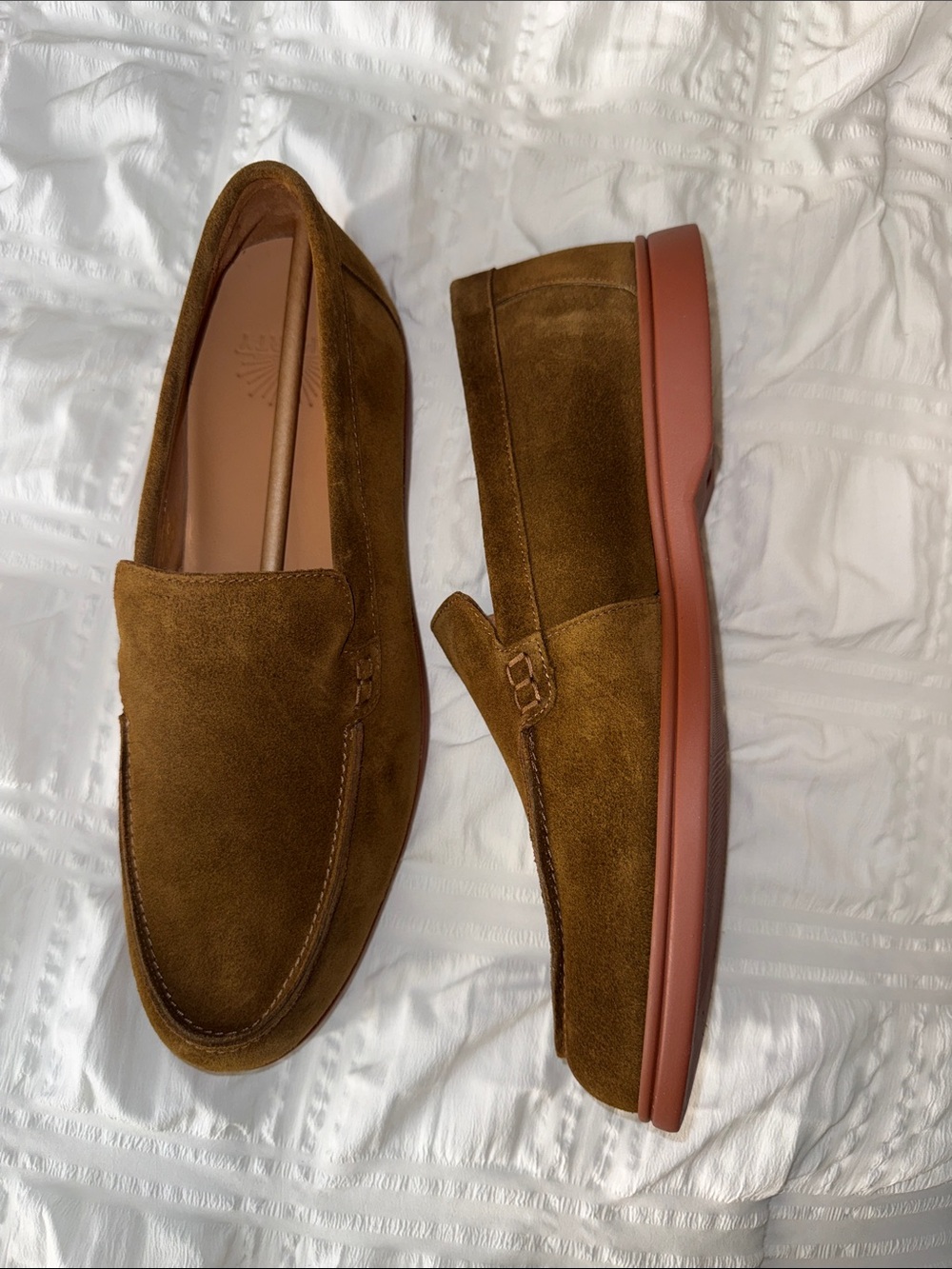 Faherty Reserve Venetian Loafer in Tobacco - Picture 2 of 6